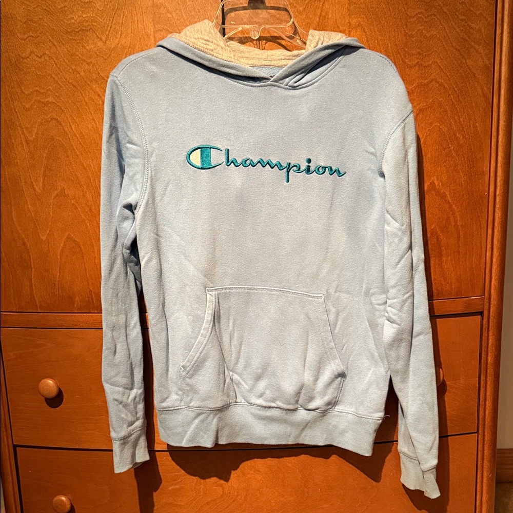 Champion Light Blue Sweatshirt